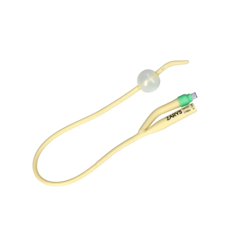 Katéter močový foley 2-cestný Tiemann zelený Ch.14-385mm